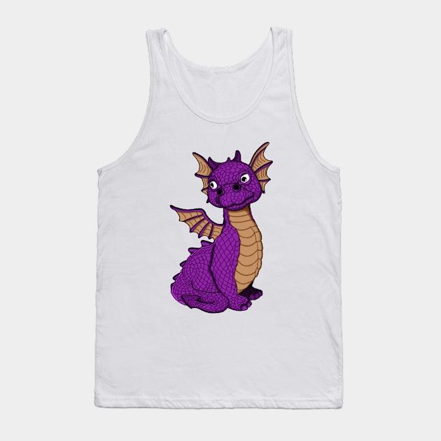 Baby dragon Tank Top by Eikia